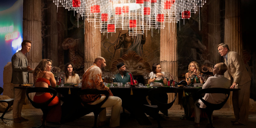 Glass-onion-a-knives-out-mystery-movie-review-daniel-craig-edward-norton-janelle-monáe-dave-bautista-kathryn-hahn-leslie-odom-jr-kate-hudson-jessica-henwick-madelyn-cline